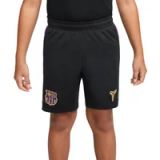 Nike FC Barcelona Strike Kinder Short IQ1327-010 - Zwart - Maat 147/158