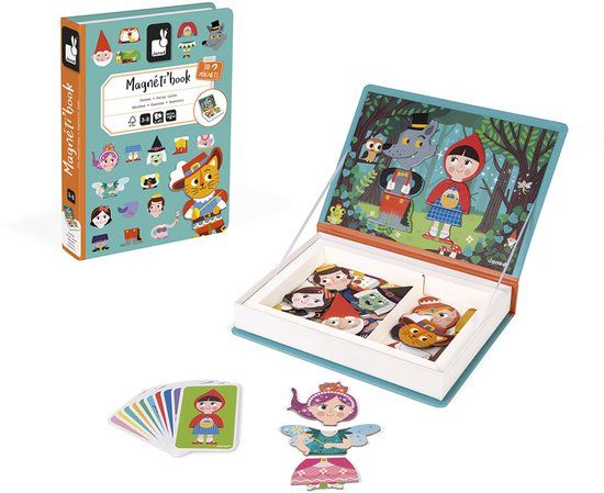 Janod Magnetibook Sprookjes - Magneetboek Speelset