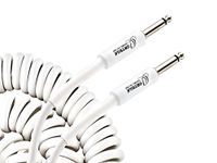 Ortega Retro Series kabel - 9m / 30ft recht/recht wit (ORCCIS-30WH)