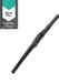 Visee RV-8 Serie Essuie-glace arrière 23 cm Noir