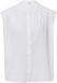 s.Oliver Chemisier Sans manches Blanc Coton/Polyester Coupe droite Femme 48