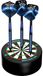 Merkloos Afrikaans sisal Dartbord - 94 mm - Compact