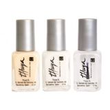 THUYA Franse manicureset, zwart, standaard