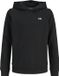 JACK&JONES JREBREEL LOGO SWEAT HOOD NOOS JNR Garçon Pull Noir 176
