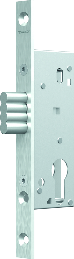 ASSA ABLOY N1503 Kastslot | DM30mm | PC | voorplaat RVS 24x185mm rechthoekig | DR 1+2+3+4