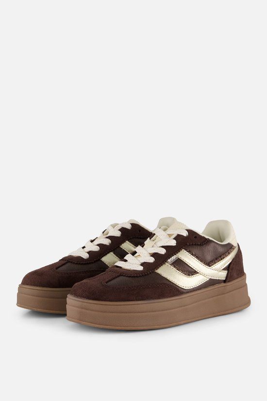 POSH by Poelman Posh sneakers Bruin et kraaltjes - Dames - Maat 39