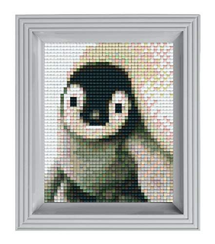 Pracht Creatives Hobby Pixel P31315 Mozaïek geschenkverpakking pinguïn