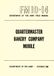 Department of the Army Field Manual: Quartermaster Bakery Company, Mobile (FM 10-14, October 1950)