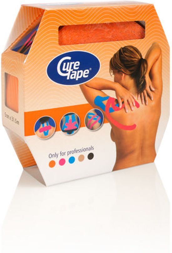 Kinesio Sporttape CureTape Giant 5cm x 31 5m oranje