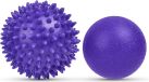 Bol Massagebal Set met Spijkerbal - 2 Stuks - Bleu