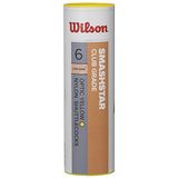 Wilson Badmintonshuttles Smashstar Medium Geel (6 stuks)