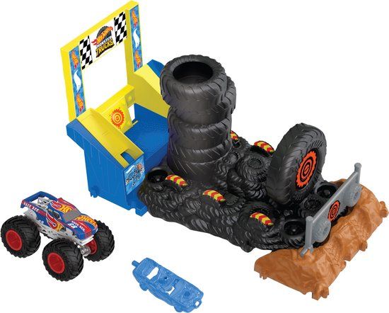 Hot Wheels Monster Trucks Arena Slopers Race Ace Uitdaging - HNB89