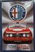 I&S Alfa Romeo GTAm (1970) Metalen wandbord in reliëf 20 x 30 cm