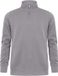 Promodoro Unisex Troyer Trui met driekwartsrits Light Grey - L