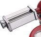Unyqoos® Accessoire pour machine à pâtes en inox pour robot culinaire – Rouleau à pâtes avec 8 positions réglables, réglable de 0,4 à 2 mm, compatible avec KitchenAid, fabriqué en acier inoxydable SUS304