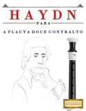 Haydn E.C. Masterworks Haydn para a Flauta Doce Contralto
