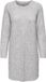 ONLY Gebreide jurk ONLCAROL Lange jurk Light Grey Melange