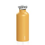 Guzzini - On The Go, Energy, thermosfles voor reizen - oker, Ø 7,3 x H 21,2 cm | 500 cc - 116700165