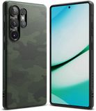 Ringke Onyx Samsung Galaxy S25 Ultra Hoesje Flexibel TPU Design Camo Groen