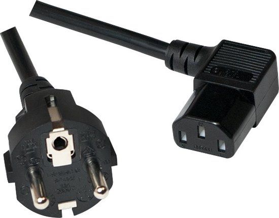LogiLink CP118 - Netsnoer - CEE 7/7 - C13 - 3 m - Zwart