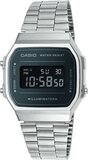 Casio Vintage Iconic A168WEM-1EF Unisex Horloge 36.3 mm - Zilverkleurig