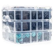 Einparts Jeu de 635 clips de voiture pour pochettes de film avec outils