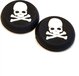 Skull Thumb Grip - Gaming Thumbsticks - White - PlayStation 4