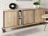 Buffet CANO 3 portes chêne millenium naturel