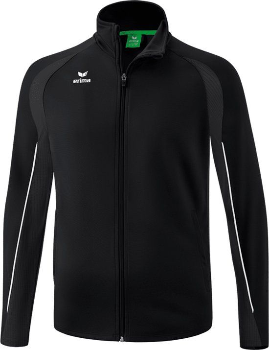 Erima Liga Star Polyesterjack Heren - Zwart / Wit - Maat L
