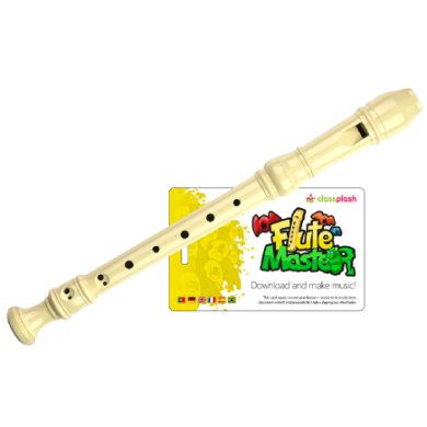 VOGGENREITER Fluit (App Master ) met blokfluit, barokke vingervlugheid