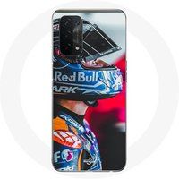 Maniacase Etui Oppo A54 5G Miguel Oliveira Moto GP Donkere Achtergrond