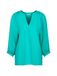 SEIDENSTICKER Blouse 'Schwarze Rose' turquoise
