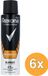 Rexona Men Workout HI-Impact Anti-transpirant Spray 6 x 150ml