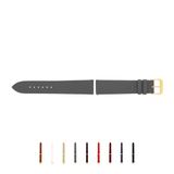 SELVA bracelet de montre, 14-24 mm, cuir, interchangeable, bracelet de remplacement pour smartwatch, fabriqué en Allemagne