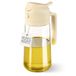 Moritz & Moritz Olieverstuiver glas 470 ml 2-in-1 met schenktuit, crème