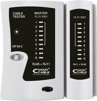 Nanocable 10.31.0301 Netwerkkabeltester - Grijs