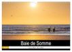 Baie Calvendo Baie de Somme Couchers de soleil (Calendrier mural 2027 DIN A3 vertical), CALVENDO calendrier mensuel