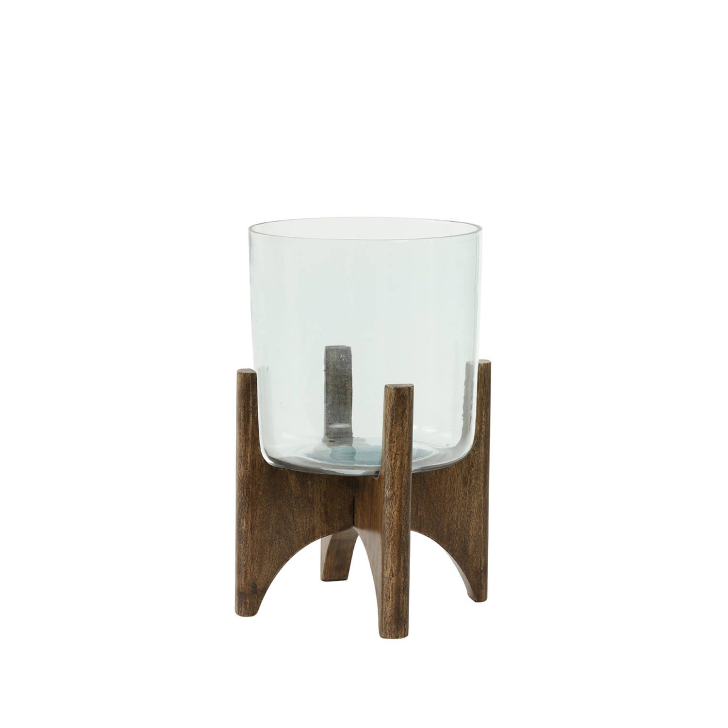 Light & Living Vaas Jace - 22.5x22.5x33.5 cm - Bruin