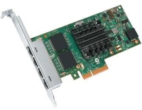 Intel I350T4V2BLK - Network Interface Card - 4x RJ45 - 1000 Mbit/s - PCI Express