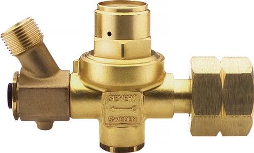Sievert Propaandrukregelaar | zonder manometer | 2 bar 4 kg/h G 3/8 inch LH