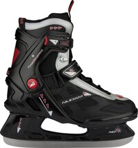 Nijdam IJshockeyschaats - Semi-Softboot - Zwart - Maat 42