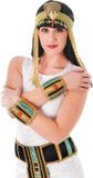 Veelkleurige Bristol Novelty Unisex Adults Egyptian Wristbands (1 Pair) (Multicoloured)