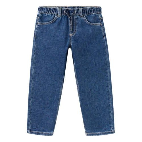 Mango Kids straight leg jeans - middelblauw