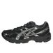 ASICS Gel-1130 Black Pure Silver Unisex Volwassenen Imitatieleer/Mesh