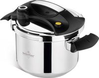 Swiss Haus PCQ4L Snelkookpan Inductie - 4 Liter / Ø 22 cm - RVS