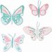 Sizzix Thinlits Die Set Patterned Butterflies 29 pieces