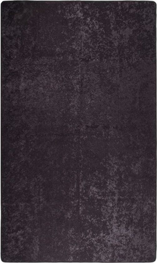 vidaXL Vloerkleed wasbaar 120x180 cm Antraciet