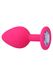 INTENSE ANAL TOYS Intense Shelki M Plug Anal Hot Pink