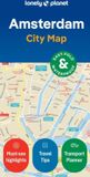 Amsterdam Lonely Planet Amsterdam City Map