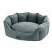 Nobby Comfort bed ovaal ANDA grijs 86 x 70 x 24 cm